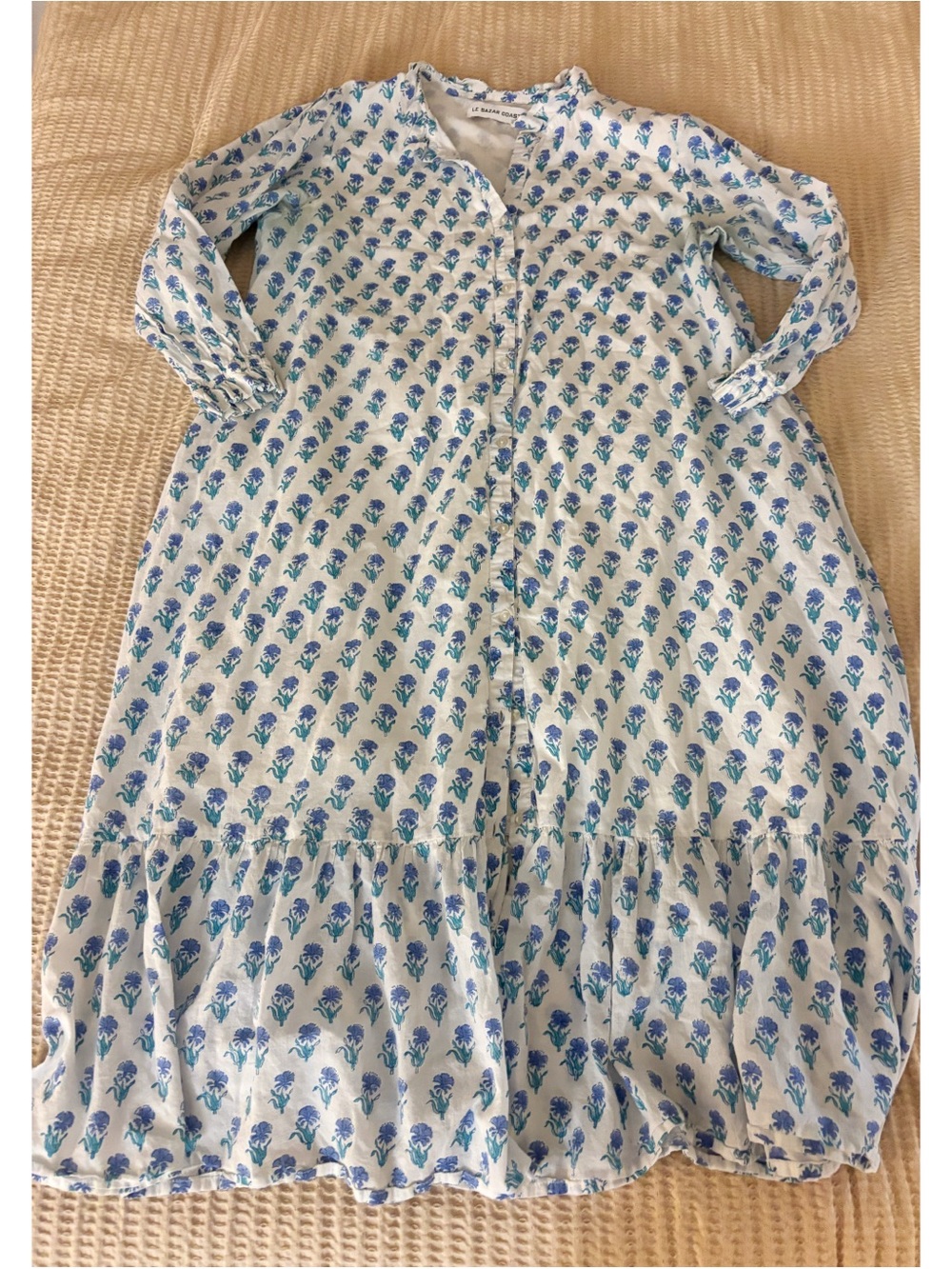 Le Bazar Coastal Printed Maxi Dress